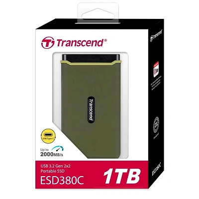 Жесткий диск SSD внешний 1TB Transcend TS1TESD380C (TS1TESD380C)