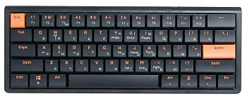 Клавиатура Ajazz NKL61, Low profile Switch - Black (NKL61/Low/Black)