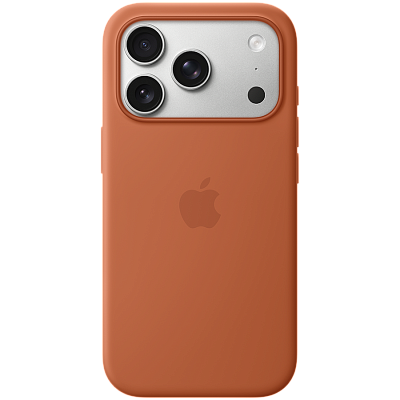 Чехол iPhone 17 Pro Silicone Case with MagSafe - Terra Cotta,Model A3559 (MGFJ4ZM/A)