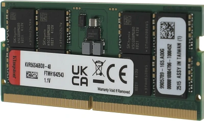 Оперативная память Kingston KVR DDR5 SO-DIMM 48GB 5600MT/s (KVR56S46BD8-48)