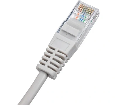 Патч-корд UTP, Кат.5е, 3м, NETLAN, 4 пары, серый, упак. 10шт (EC-PC4UD55B-BC-PVC-030-GY)