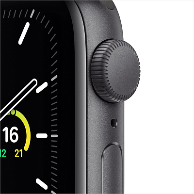 Смарт-часы Apple Watch SE, 44mm, Space Gray-Midnight (MKQ63GK)