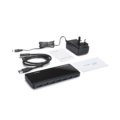 Хаб USB TP-Link UH720 7-портовый концентратор USB 3.0 с 2 заряжающими портами (UH720)