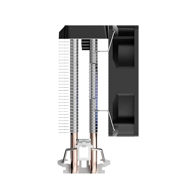 Вентилятор для процессора Ocypus Gamma A20 BK ARGB, Черный (Gamma-A20-BK1AAWN00F-GL)