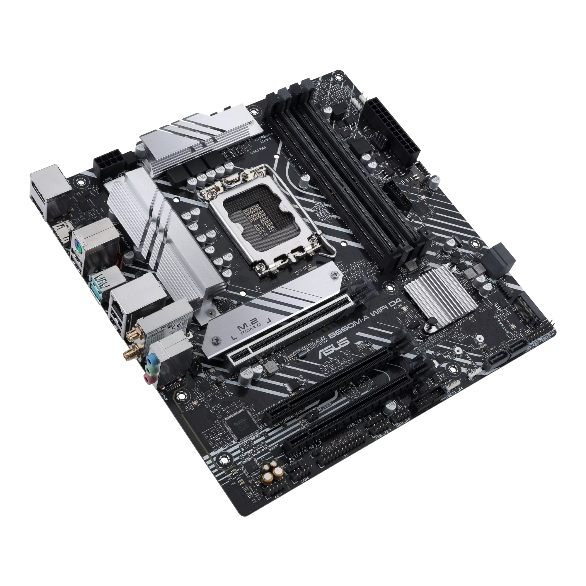 Материнская плата ASUS Prime B660M-A WiFi D4 (90MB1AE0-M0EAY0/90MB1AE0-M1EAY0)