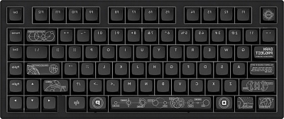 Клавиатура Dark Project ALU81A Terra Nova Black (DPKB_NOVA_81_ANSI_BLACK_UA)