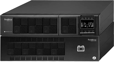Источник бесперебойного питания Systeme Electric Smart-Save Online SRTSE 2 поколения 6000 ВА/Вт, 4U (SRTSE6KRTXLIG2-NC)