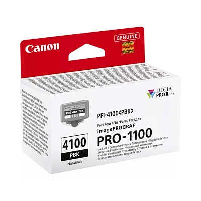 Чернильный картридж Canon PFI-4100 Photo Black (6777C001AA)